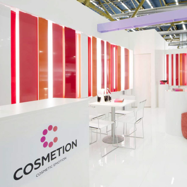 Stand Cosmetion | Magenis | Studio di architettura